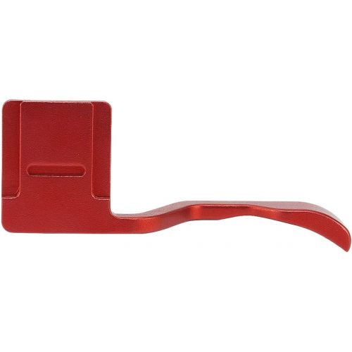  Haoge THB-XT30R Metal Hot Shoe Thumb Up Rest Hand Grip for Fujifilm Fuji X-T30 II X-T10 X-T20 X-T30 XT10 XT20 XT30 Camera Red