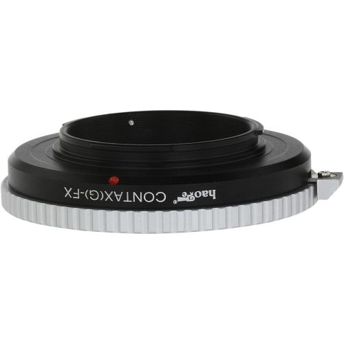  Haoge Lens Mount Adapter for Contax G Lens to Fujifilm Fuji X FX Mount Camera Such as X-A2 X-A3 X-A5 X-A10 X-A20 X-E1 X-E2 X-E2s X-E3 X-H1 X-M1 X-Pro1 X-Pro2 X-T1 X-T2 X-T3 X-T10 X