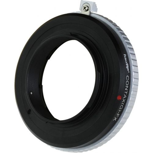  Haoge Lens Mount Adapter for Contax G Lens to Fujifilm Fuji X FX Mount Camera Such as X-A2 X-A3 X-A5 X-A10 X-A20 X-E1 X-E2 X-E2s X-E3 X-H1 X-M1 X-Pro1 X-Pro2 X-T1 X-T2 X-T3 X-T10 X