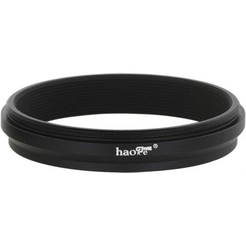  Haoge Lens Filter Adapter Ring for Fujifilm Fuji FinePix X70 X100 X100S X100T X100F Camera fit 49mm UV CPL ND Filter Lens Cap Replace Fujifilm AR-X100 Black