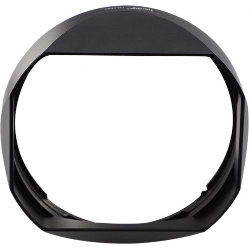  Haoge Metal Square Lens Hood Bayonet for Fujifilm XF50mm F1.0 R WR, Fuji 50mm F1 Hood Shade with Metal Front Cap