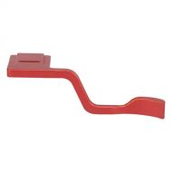 Haoge THB-XT4R Metal Hot Shoe Thumb Up Rest Hand Grip for Fujifilm Fuji X-T1 X-T2 X-T3 X-T4 XT1 XT2 XT3 XT4 Camera Red