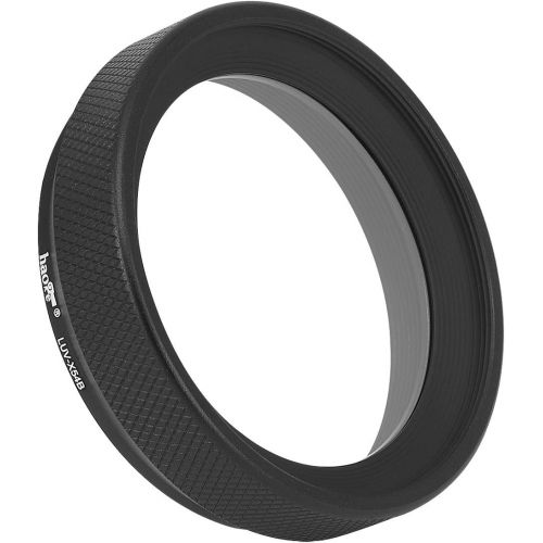  Haoge LUV-X54B Metal Lens Hood with MC UV Protection Multicoated Ultraviolet Lens Filter for Fujifilm Fuji X100V Camera Black