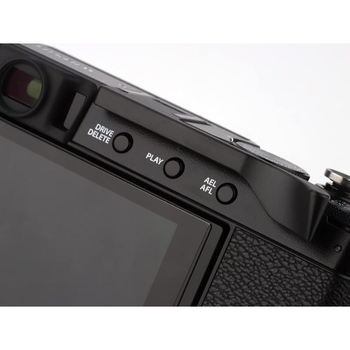  Haoge THB-X4B Thumb Grip for Fujifilm Fuji X-E4 Camera Black