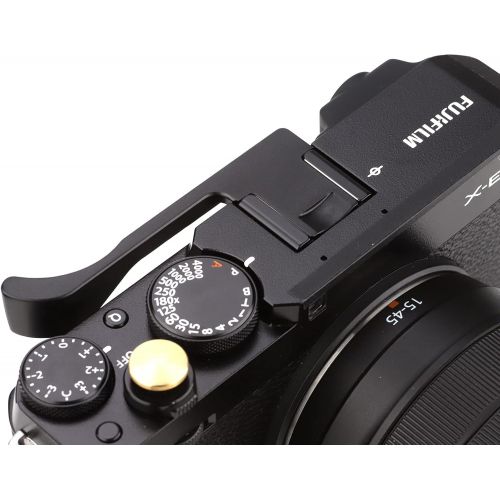  Haoge THB-X4B Thumb Grip for Fujifilm Fuji X-E4 Camera Black