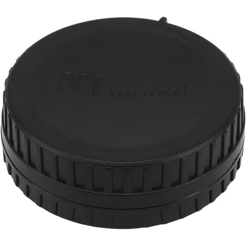  Haoge Camera Body Cap and Rear Lens Cap Cover Kit for Nikon 1 Mount Camera Lens Such as J1 J2 J3 J4 J5 V1 V2 V3 S1 S2 AW1