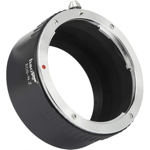  Haoge Manual Lens Mount Adapter for Canon EOS EF EFS EF-S Lens to Nikon Z Mount Mirrorless Camera Such as Z7II Z6II Z6 Z7