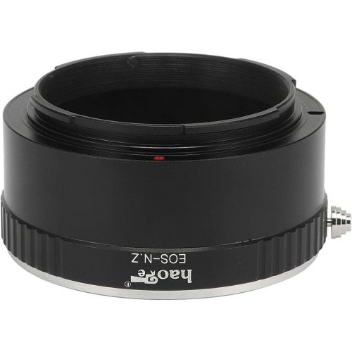  Haoge Manual Lens Mount Adapter for Canon EOS EF EFS EF-S Lens to Nikon Z Mount Mirrorless Camera Such as Z7II Z6II Z6 Z7