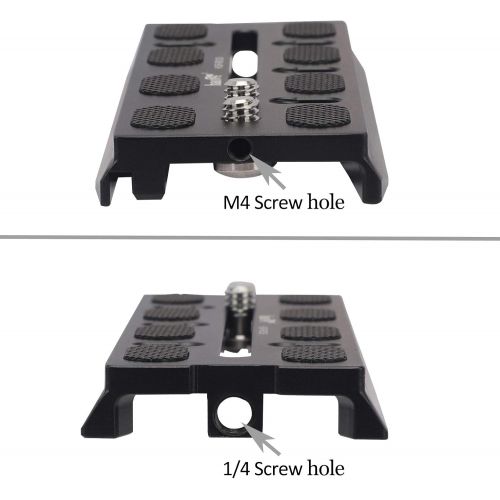  Haoge HQR-RS129 129mm Camera Mounting Quick Release Plate for DJI RS 2 / RSC 2 (RS2 / RSC2) Gimbal Stabilizer