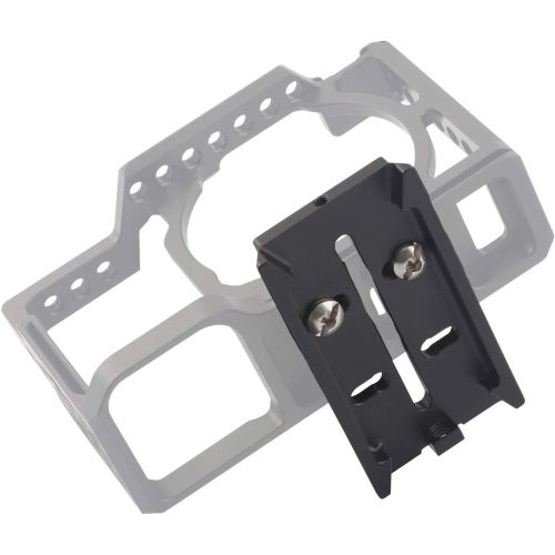  Haoge HQR-RY90 Camera Plate is designed for DJI Ronin-S RoninS Gimbal Stabilizer compatible Manfrotto MVH500AH MVH500A MVH502AH MVH502A 501HDV 503HDV 504HD 509HD 526 577 701HDV Tri