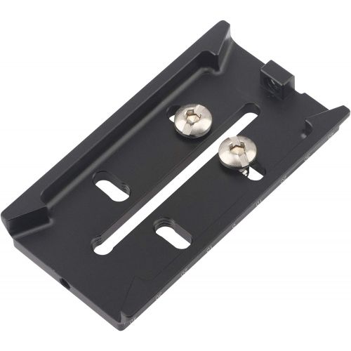  Haoge HQR-RY90 Camera Plate is designed for DJI Ronin-S RoninS Gimbal Stabilizer compatible Manfrotto MVH500AH MVH500A MVH502AH MVH502A 501HDV 503HDV 504HD 509HD 526 577 701HDV Tri