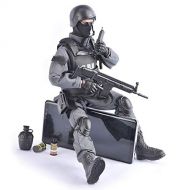 Haoun 1/6 Scale 12Inch Special Forces Action Figure SWAT Team Flexible Soldier Figure Model with Accessories Collection Military Toys for Kids Adults- SDU Model