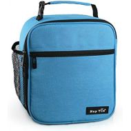 [아마존베스트]Hap Tim Insulated Lunch Bag for Men Women,Reusable Lunch Box for Boys,Spacious Lunchbox Adult (18654-BL)