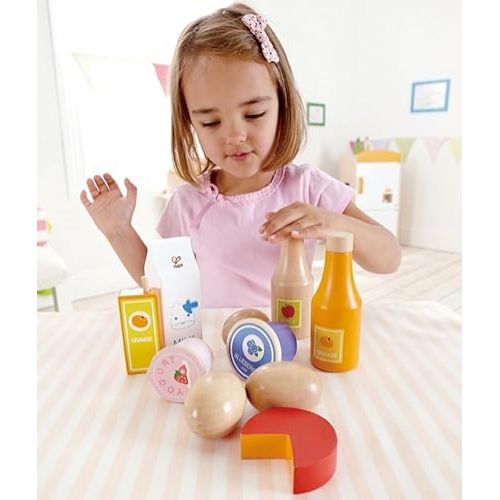  Hape Healthy Basics Kid's Wooden Play Kitchen Accessories Food Set