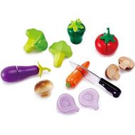 Hape Garden Vegetables | Wooden Cooking Accessories for Kids, Pretend Play Food, Assortment of Ingredients for Toddlers Ages 3+