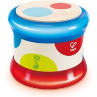 Hape Baby Drum | Colorful Rolling Drum Musical Instrument Toy For Toddlers, Rhythm & Sound Learning, Battery Powered (E0333), L: 5.9, W: 5.9, H: 5 inch