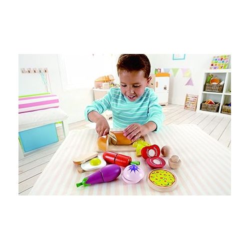  Hape Chef's Choice Wooden Play Food Basics Set