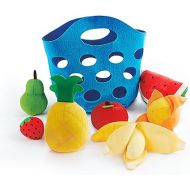 Hape E3169 Fruit Basket - Soft Food Accessories . Blue