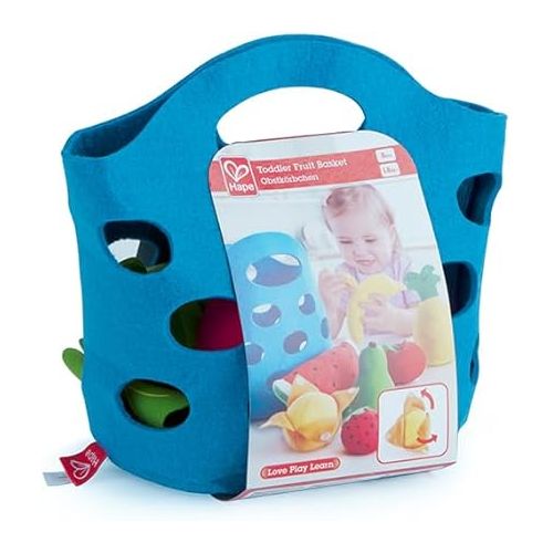  Hape E3169 Fruit Basket - Soft Food Accessories . Blue