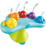 Hape Music Fountain Bath Toy| Whale Bathtub 2 Play Modes Toy with Music| Bathroom Shower Toy for Toddlers