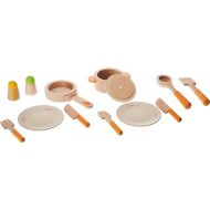 Hape Gourmet Play Kitchen Starter Accessories Wooden Play Set , White