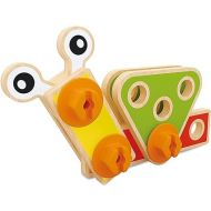 Hape Basic Builder Toddler Wooden Play Set, 42 pcs