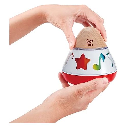  Hape E0332 Rotating Baby Music Box, Spin & Play The Music, Battery Not Needed, 40 x 40 cm, Multicolor