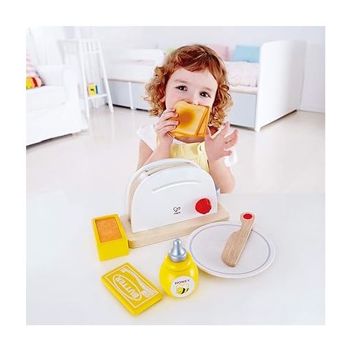  (Multicolor) - Hape International Hape E3148 - Pop Up Toaster Set, 3+ years