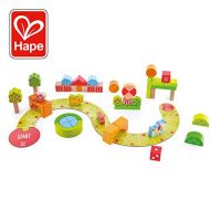 Hape Sunny Valley Play Blocks | 53 Piece Wooden Blocks Play Set, Colorful Toy for Kids 12 Months+