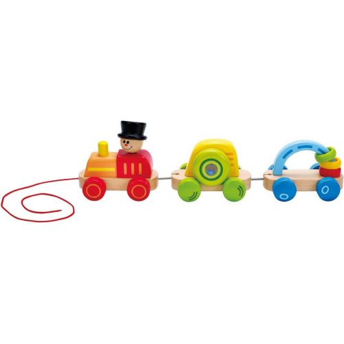  Hape Wooden Railway Triple Play Wooden Train Set