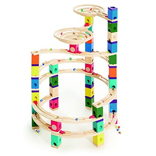  Award Winning Hape Quadrilla Wooden Marble Run Construction - The Cyclone