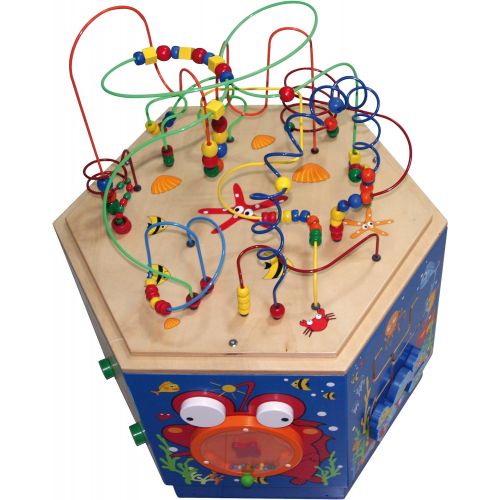  Hape Coral Reef Wooden Activity Center Table