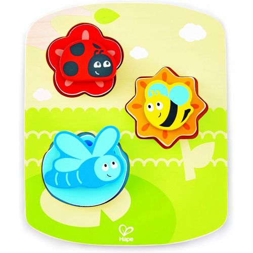  Hape Dynamic Insect Puzzle Game, Multicolor, 6.69 x 8.19