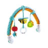 Hape Garden Friends Play Arch| Infant Crib Play Set Hanging Toys, Stroller and Car Seat Pram Toy Suitable for Children 0-5 Month Old