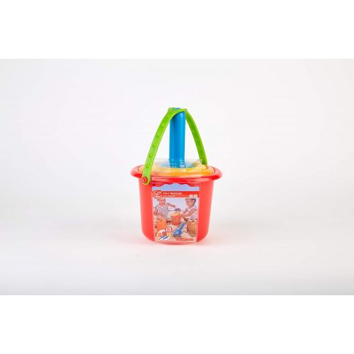  Hape Sand Toys 5-in-1 Beach Set Toys, Multicolor