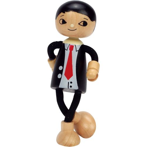  Hape Modern Family Wooden Dad Doll
