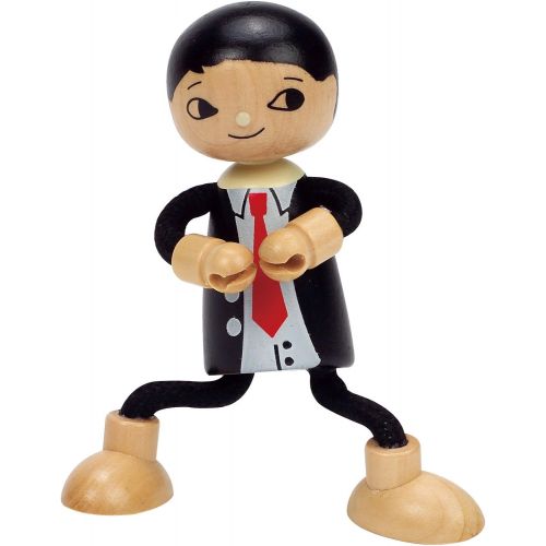  Hape Modern Family Wooden Dad Doll