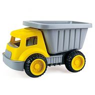 Hape Load & Tote Dump Truck Indoor/Outdoor Beach Sand Toy Toys, Yellow