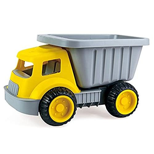  Hape Load & Tote Dump Truck Indoor/Outdoor Beach Sand Toy Toys, Yellow