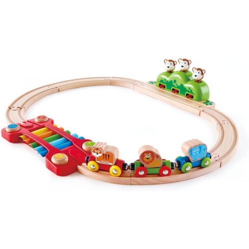  Hape Music and Monkeys Toddler Railway Train