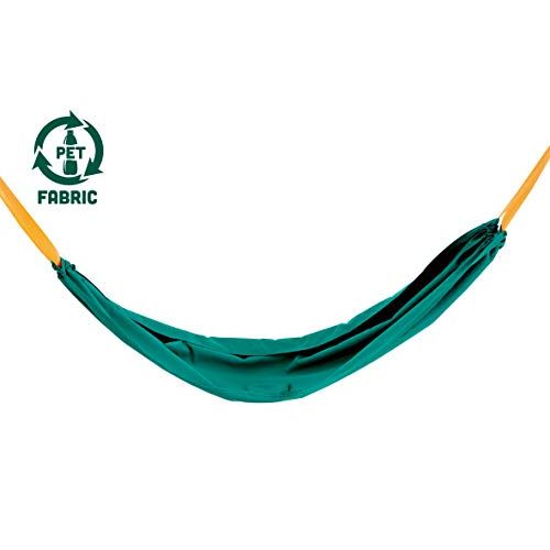  Hape Pocket Swing| Green Portable Hammock for Kids, Outdoor Children’S Swinging Chair, Easy Attach Mechanism for Ages 5+, 220 Lb Weight Capacity