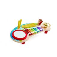 Hape Mighty Mini Band | Toddlers & Kids Multiple Musical Wooden Instrument Set