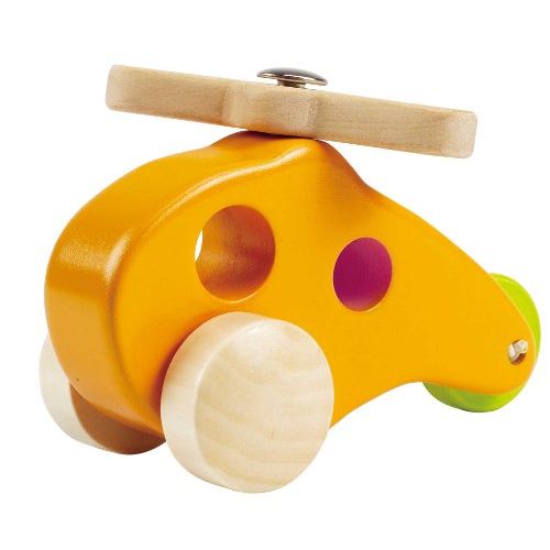  Hape Little Copter Wooden Toy Toddler Play Vehicle