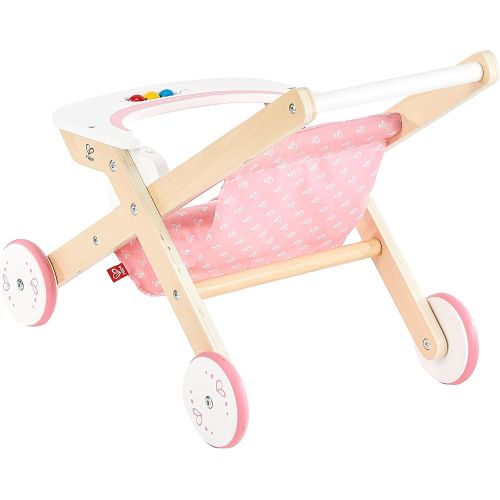  Hape Babydoll Stroller Toddler Wooden Doll Play Furniture