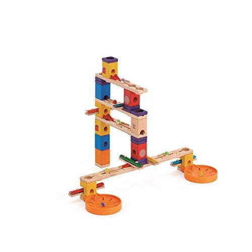  Award Winning Hape Quadrilla Wooden Marble Run Construction - Music Motion