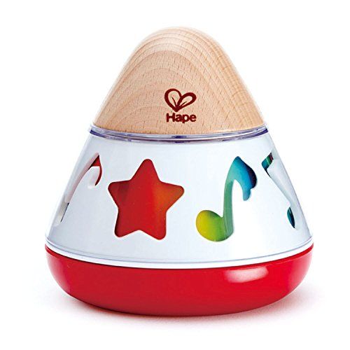  Hape E0332 Rotating Baby Music Box, Spin & Play The Music, Battery Not Needed, 40 x 40 cm, Multicolor