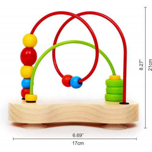  Award Winning Hape Double Bubble Wooden Bead Maze