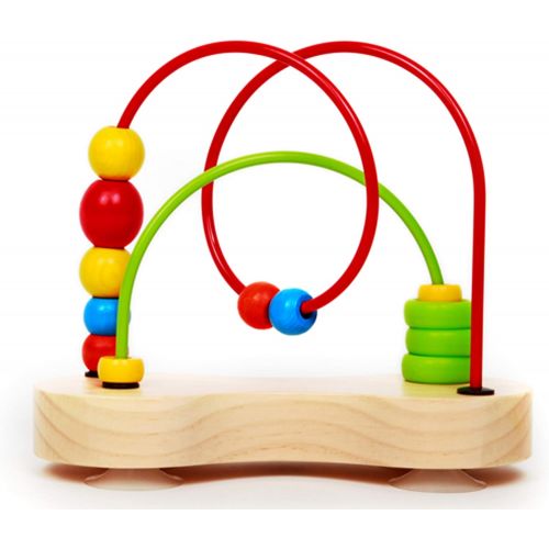  Award Winning Hape Double Bubble Wooden Bead Maze