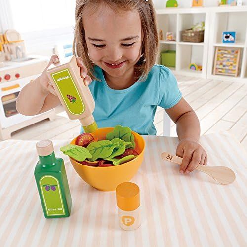  Award Winning Hape Garden Salad Wood Play Kitchen Play Set