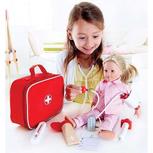  Award Winning Hape Doctor on Call Wooden Toddler Role Play and Accessory Set